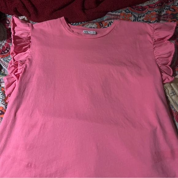 Pink zara top - Picture 1 of 1